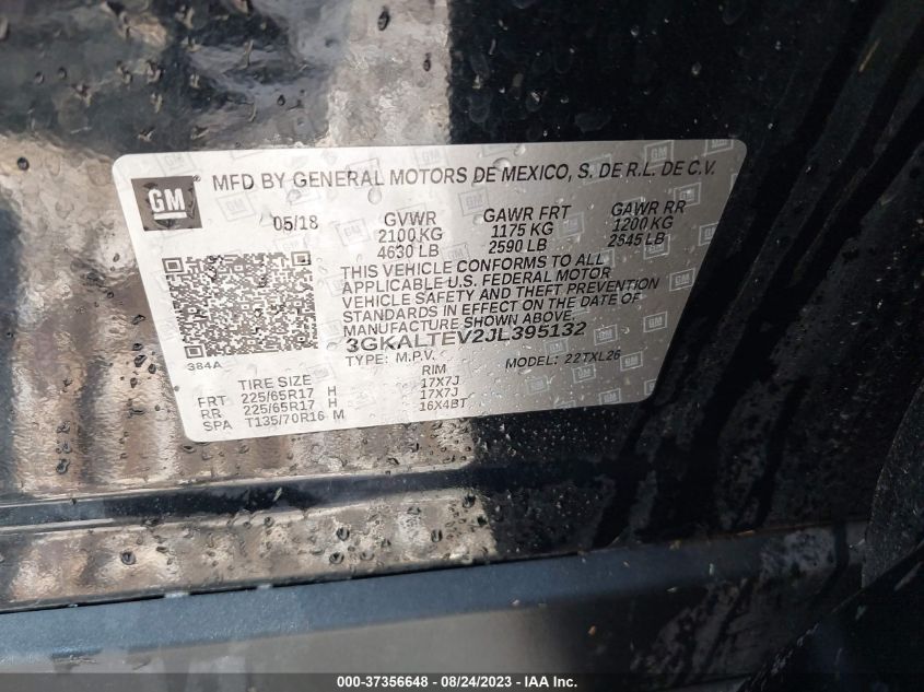 2018 GMC TERRAIN SLE - 3GKALTEV2JL395132