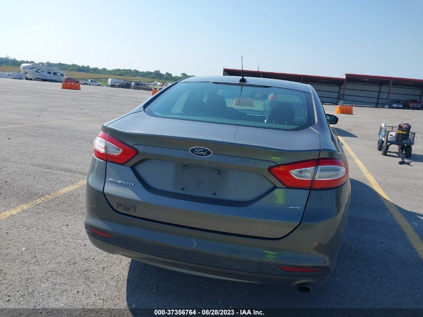 2013 FORD FUSION SE - 3FA6P0H75DR179378