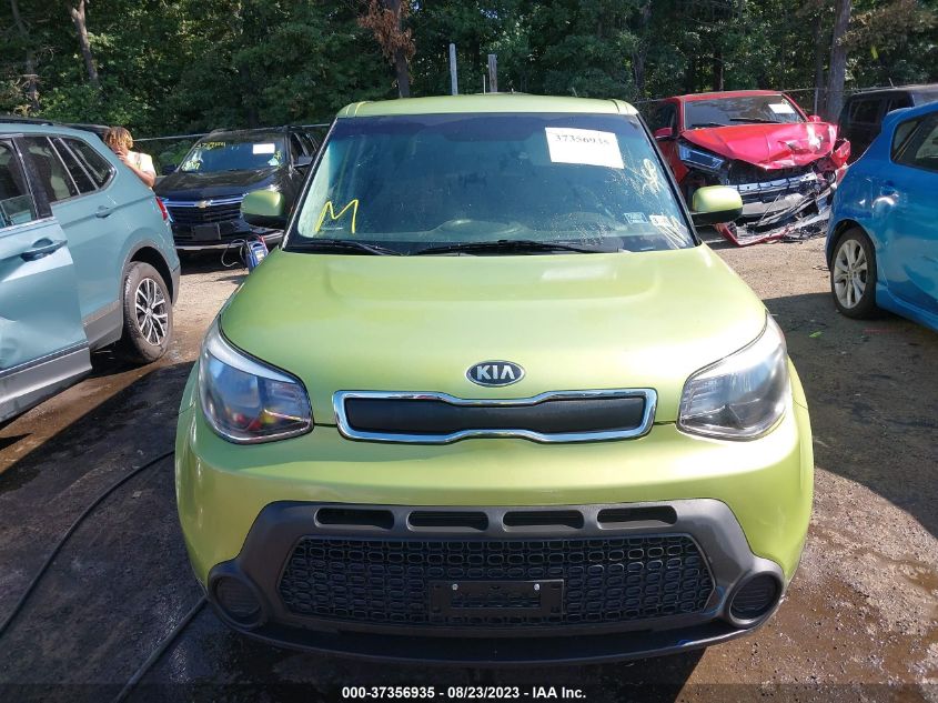 2016 KIA SOUL BASE - KNDJN2A29G7821844
