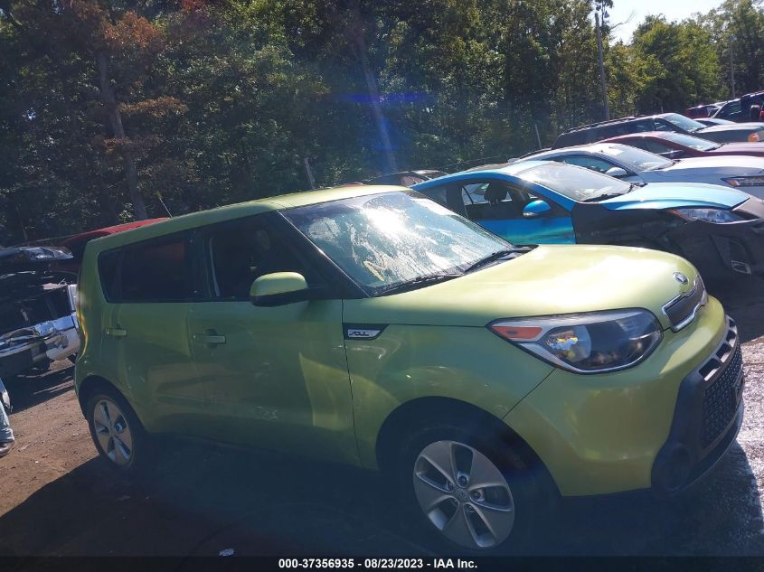 2016 KIA SOUL BASE - KNDJN2A29G7821844