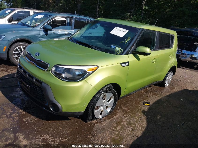2016 KIA SOUL BASE - KNDJN2A29G7821844