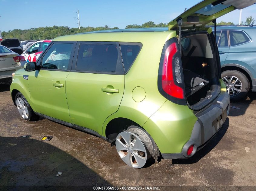 2016 KIA SOUL BASE - KNDJN2A29G7821844