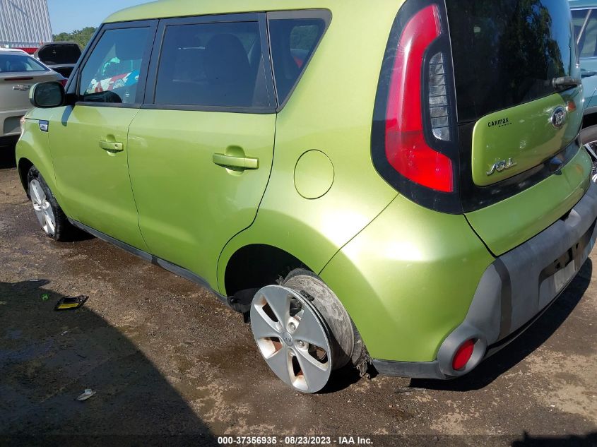 2016 KIA SOUL BASE - KNDJN2A29G7821844
