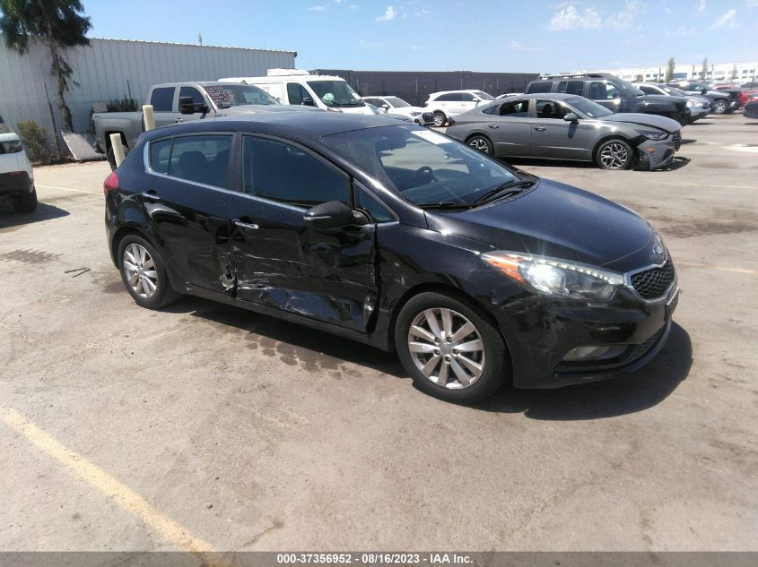 2015 KIA FORTE 5-DOOR EX - KNAFX5A83F5297569