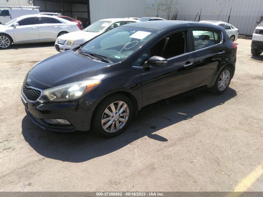 2015 KIA FORTE 5-DOOR EX - KNAFX5A83F5297569