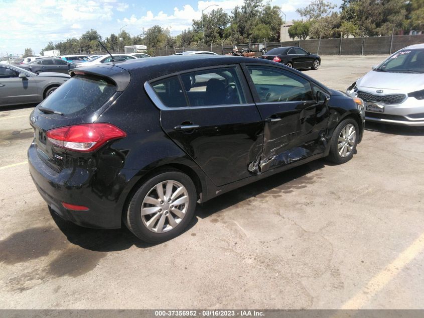 2015 KIA FORTE 5-DOOR EX - KNAFX5A83F5297569