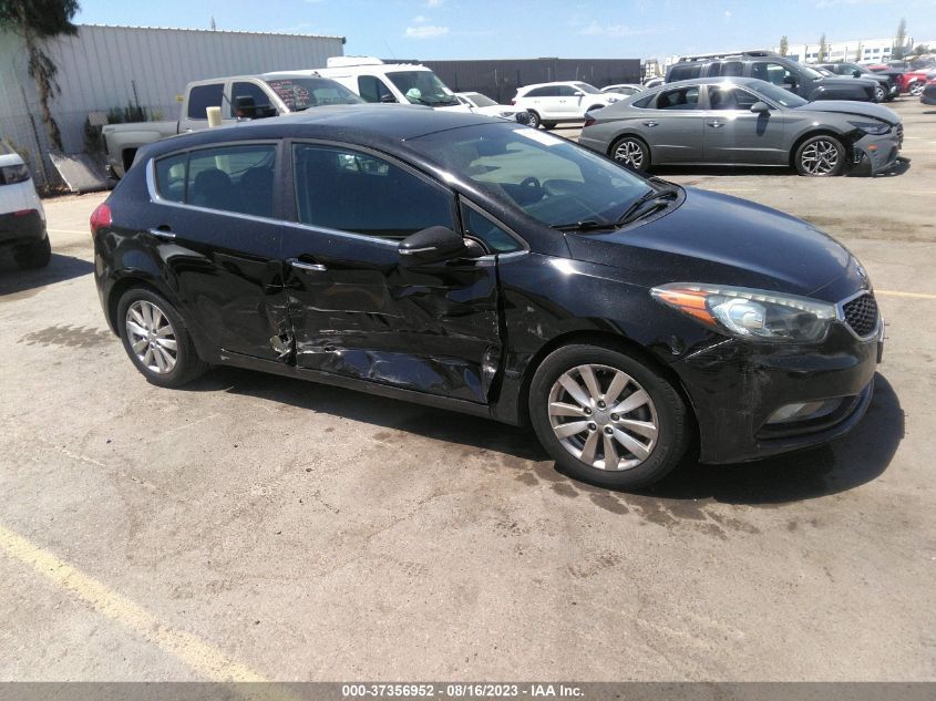 2015 KIA FORTE 5-DOOR EX - KNAFX5A83F5297569