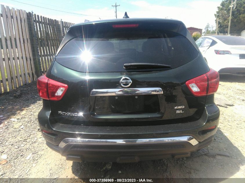 2019 NISSAN PATHFINDER SL - 5N1DR2MM8KC601413