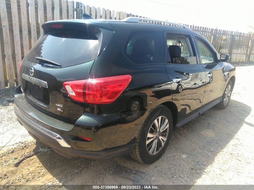2019 NISSAN PATHFINDER SL - 5N1DR2MM8KC601413