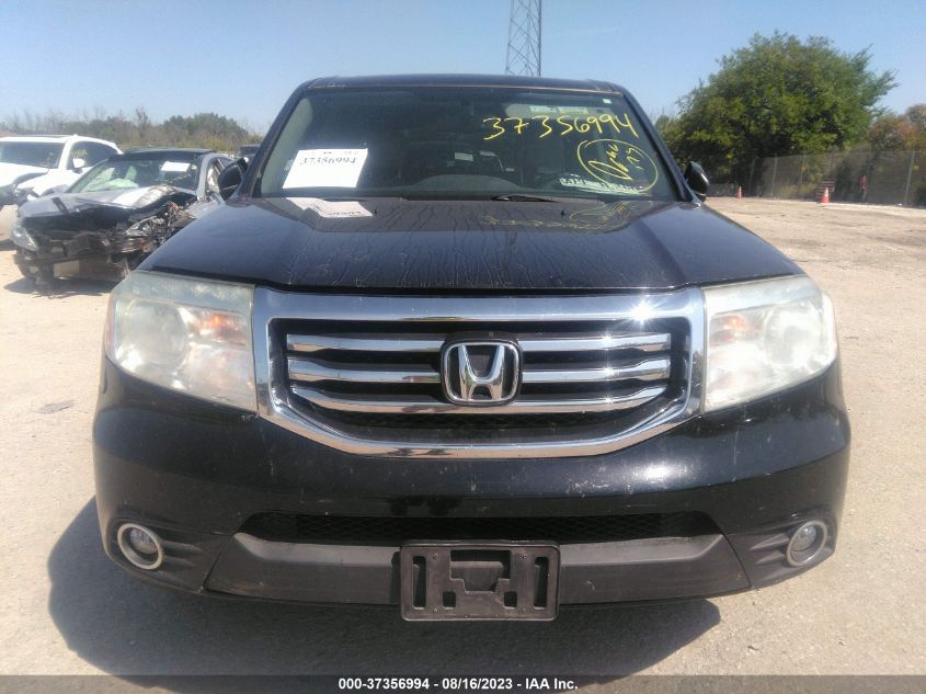 2013 HONDA PILOT EXL - 5FNYF4H59DB027195