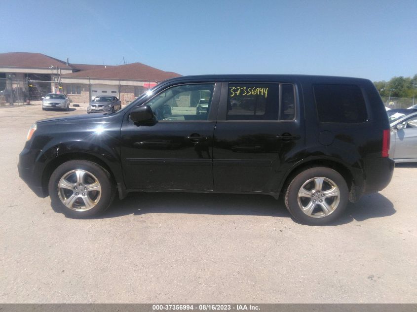 2013 HONDA PILOT EXL - 5FNYF4H59DB027195