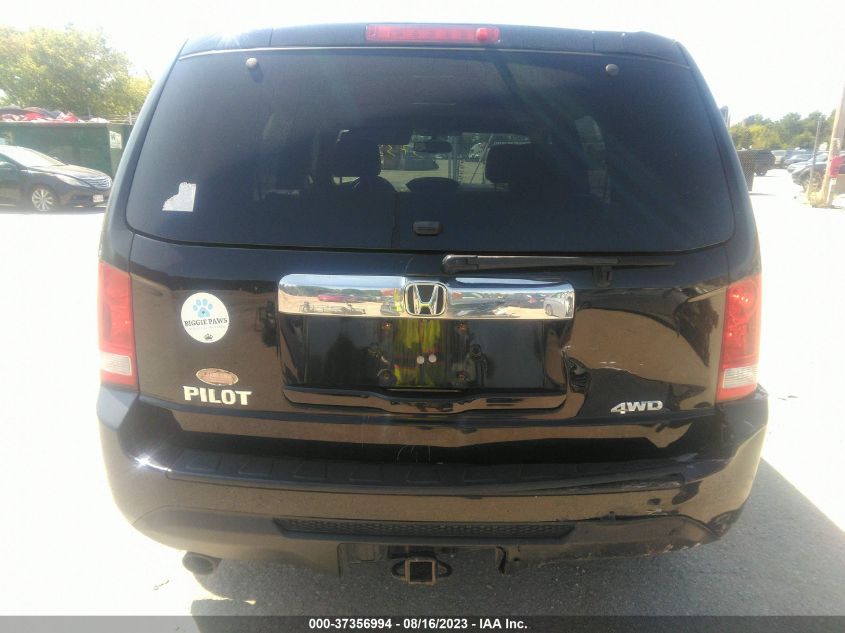 2013 HONDA PILOT EXL - 5FNYF4H59DB027195