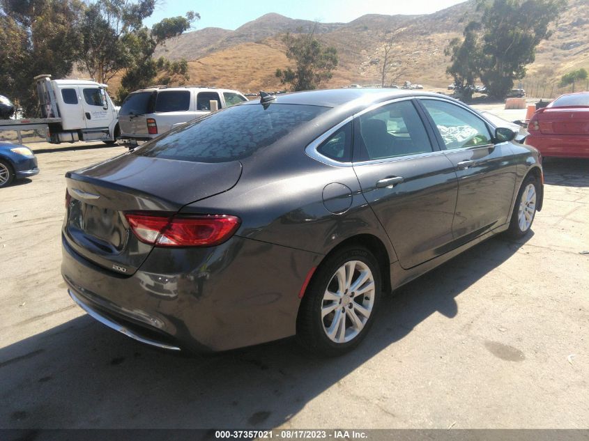 2016 CHRYSLER 200 LIMITED - 1C3CCCABXGN100985