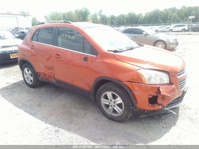 2015 CHEVROLET TRAX LT - KL7CJLSB6FB080926