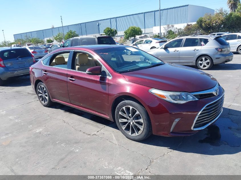 2016 TOYOTA AVALON XLE PLUS/PREMIUM/TOUR/LTD - 4T1BK1EB6GU236783
