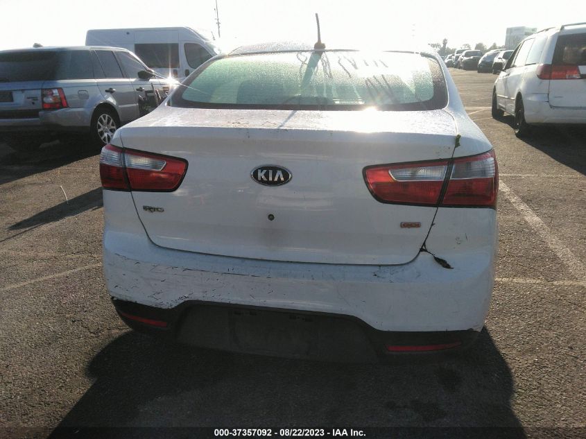 2013 KIA RIO LX - KNADM4A37D6282529