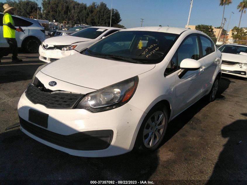 2013 KIA RIO LX - KNADM4A37D6282529