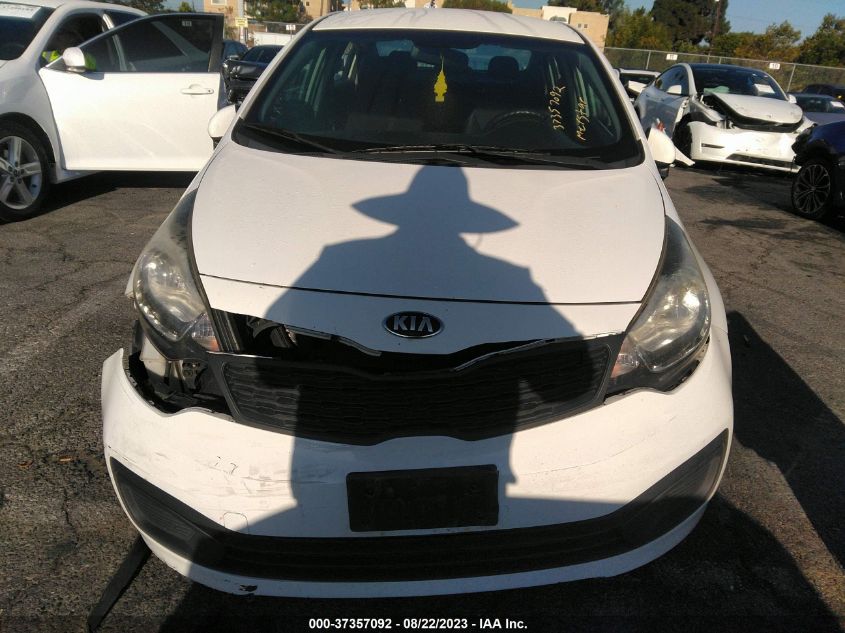 2013 KIA RIO LX - KNADM4A37D6282529