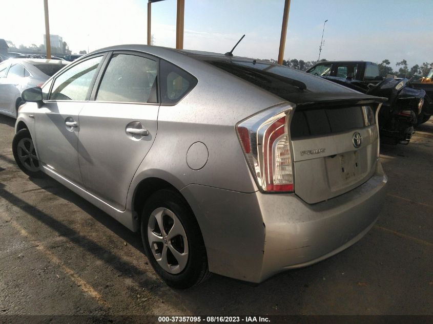2013 TOYOTA PRIUS - JTDKN3DU6D0341563