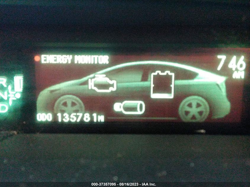 2013 TOYOTA PRIUS - JTDKN3DU6D0341563