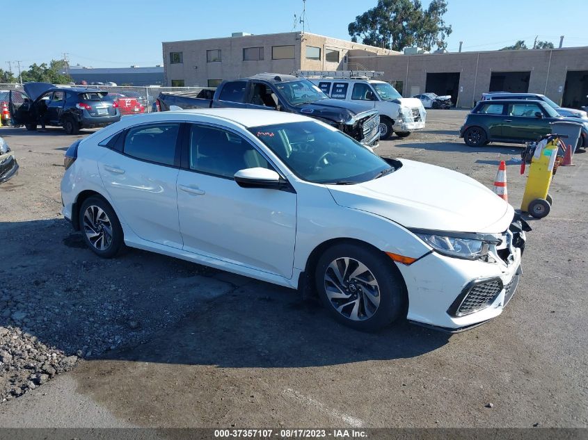 2017 HONDA CIVIC HATCHBACK LX - SHHFK7H37HU413492