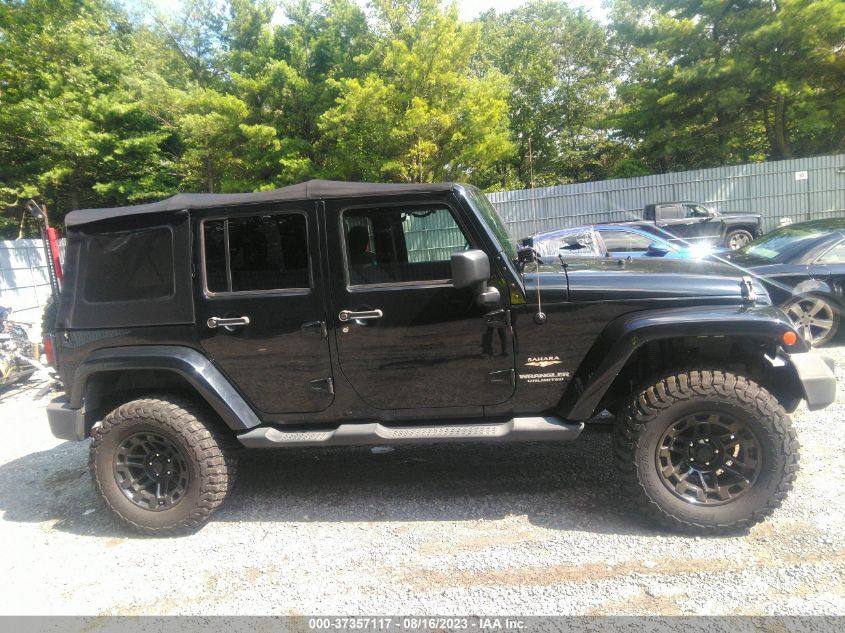 2013 JEEP WRANGLER UNLIMITED SAHARA - 1C4BJWEG8DL562876