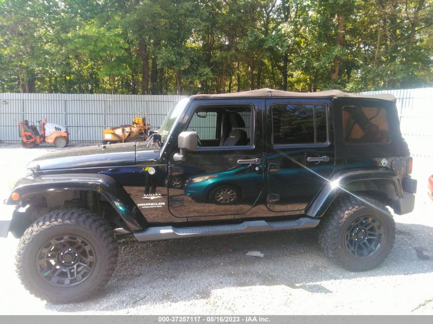 2013 JEEP WRANGLER UNLIMITED SAHARA - 1C4BJWEG8DL562876