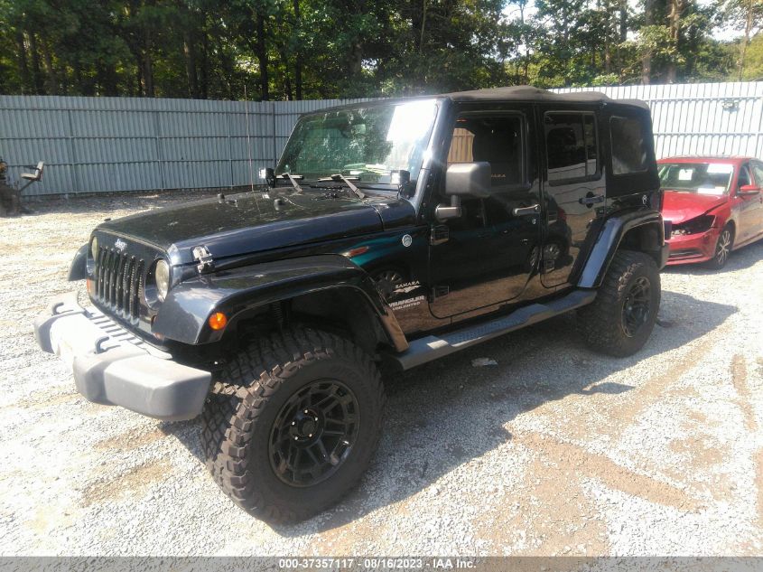 2013 JEEP WRANGLER UNLIMITED SAHARA - 1C4BJWEG8DL562876