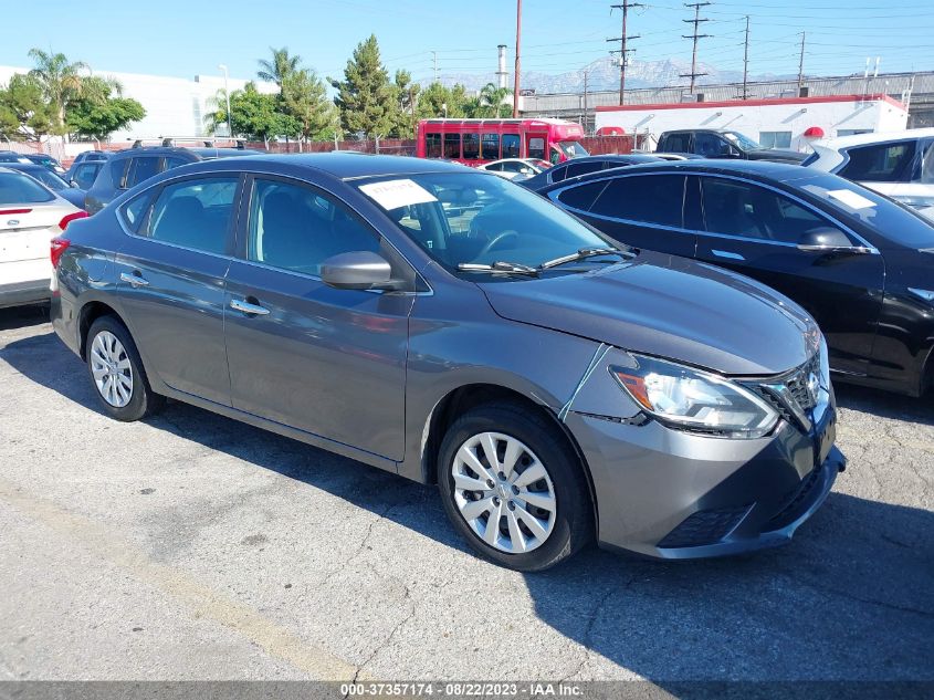 2016 NISSAN SENTRA SR/SL/S/SV/FE  S - 3N1AB7AP6GL666167