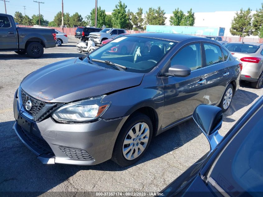 2016 NISSAN SENTRA SR/SL/S/SV/FE  S - 3N1AB7AP6GL666167