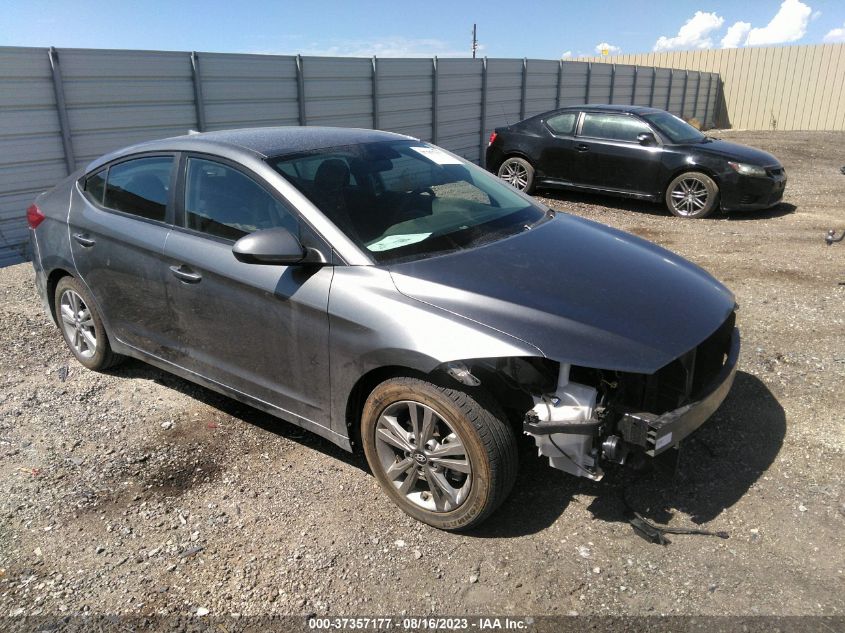 2018 HYUNDAI ELANTRA SEL - 5NPD84LF9JH387296