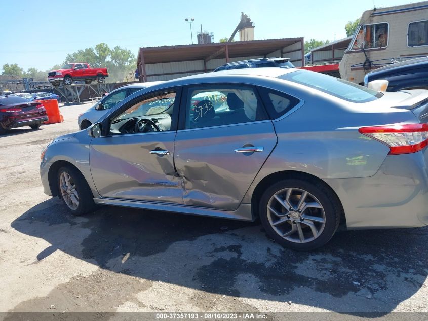 2014 NISSAN SENTRA SR - 3N1AB7AP1EY321581
