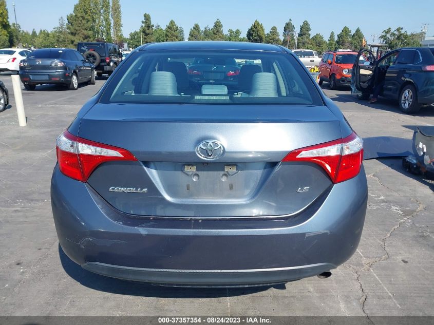 2015 TOYOTA COROLLA L/LE/S/S PLUS/LE PLUS - 5YFBURHE6FP287666