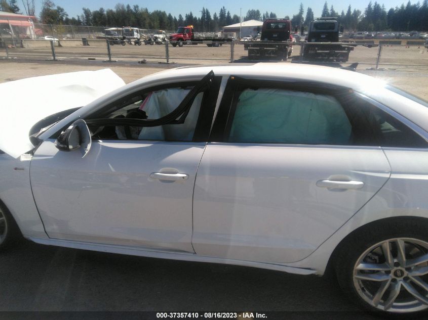 2023 AUDI A4 SEDAN S LINE PREMIUM PLUS - WAUEAAF42PN017170