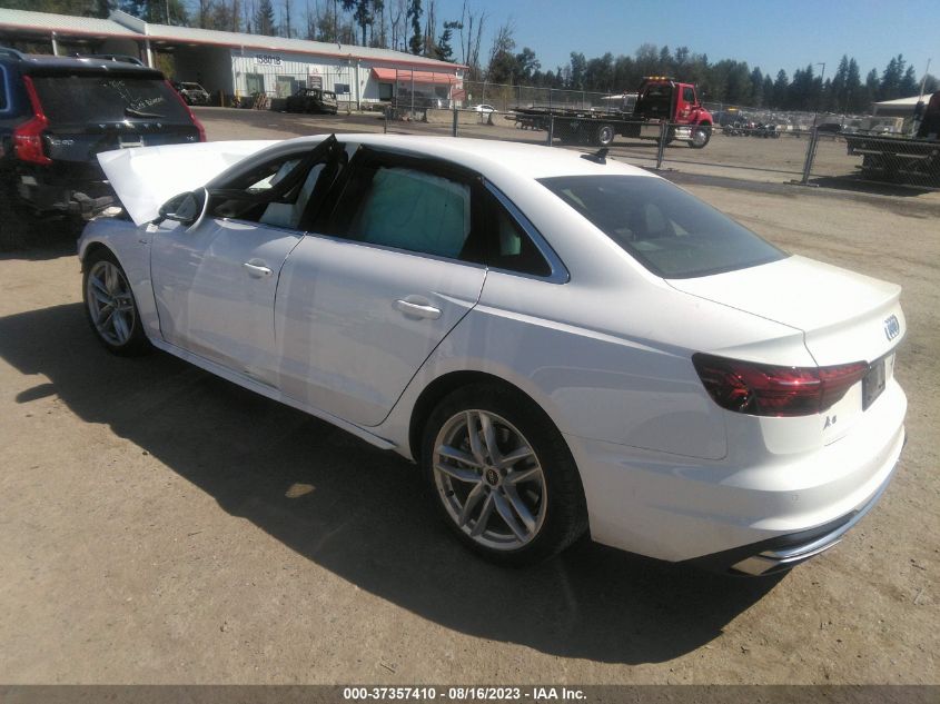 2023 AUDI A4 SEDAN S LINE PREMIUM PLUS - WAUEAAF42PN017170