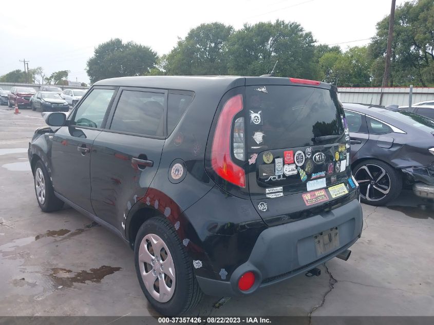 2014 KIA SOUL BASE - KNDJN2A28E7094922