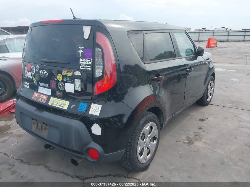 2014 KIA SOUL BASE - KNDJN2A28E7094922