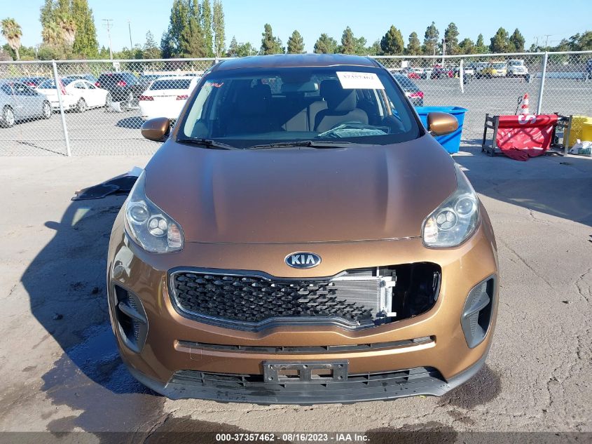 2017 KIA SPORTAGE LX - KNDPM3AC2H7109818