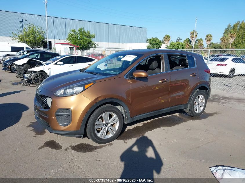 2017 KIA SPORTAGE LX - KNDPM3AC2H7109818