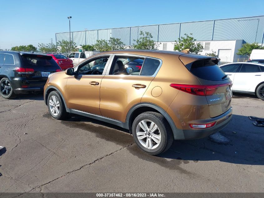 2017 KIA SPORTAGE LX - KNDPM3AC2H7109818