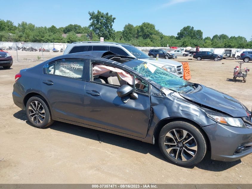 2013 HONDA CIVIC SDN EX-L - 19XFB2F93DE045372