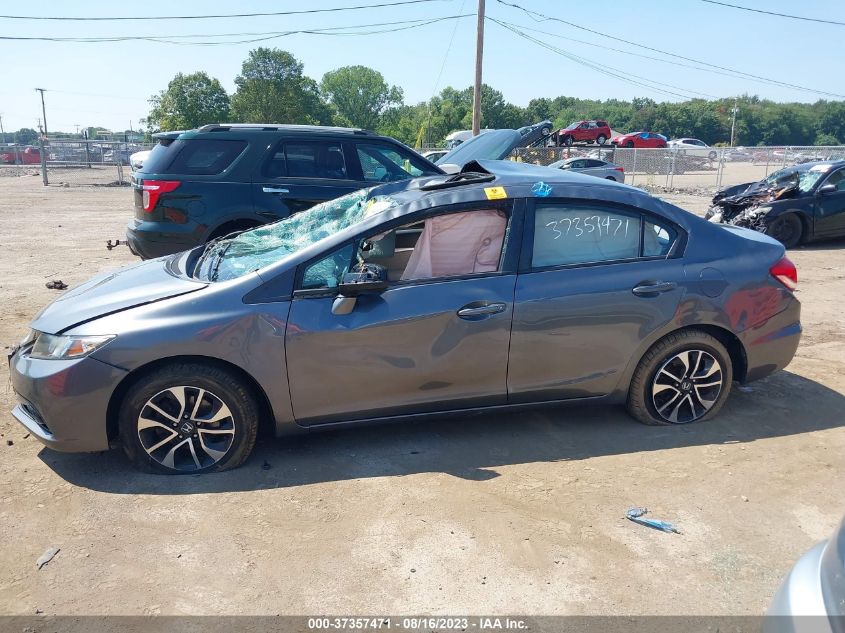 2013 HONDA CIVIC SDN EX-L - 19XFB2F93DE045372
