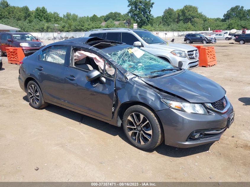 2013 HONDA CIVIC SDN EX-L - 19XFB2F93DE045372