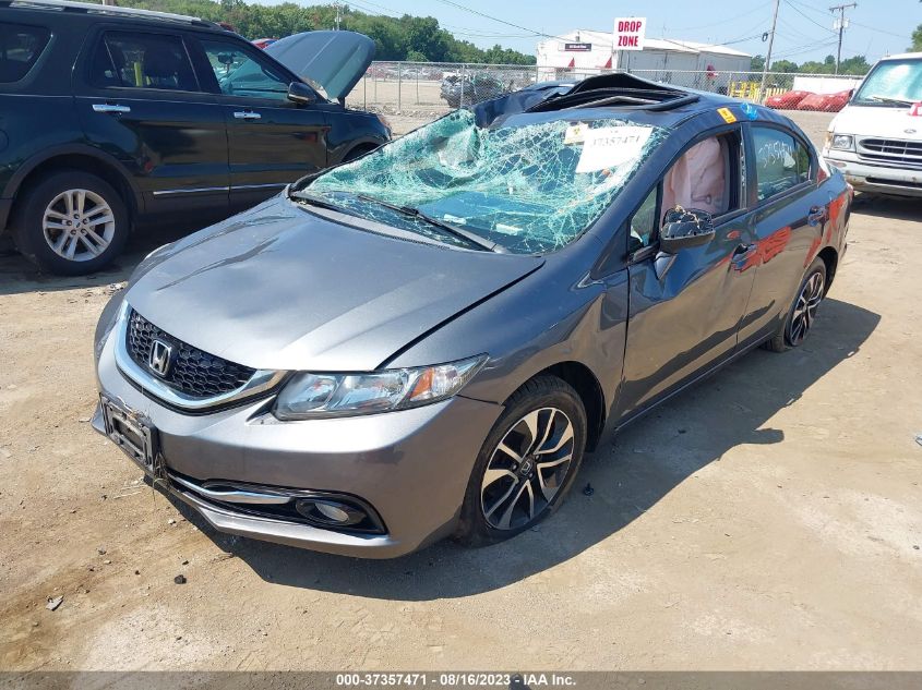 2013 HONDA CIVIC SDN EX-L - 19XFB2F93DE045372