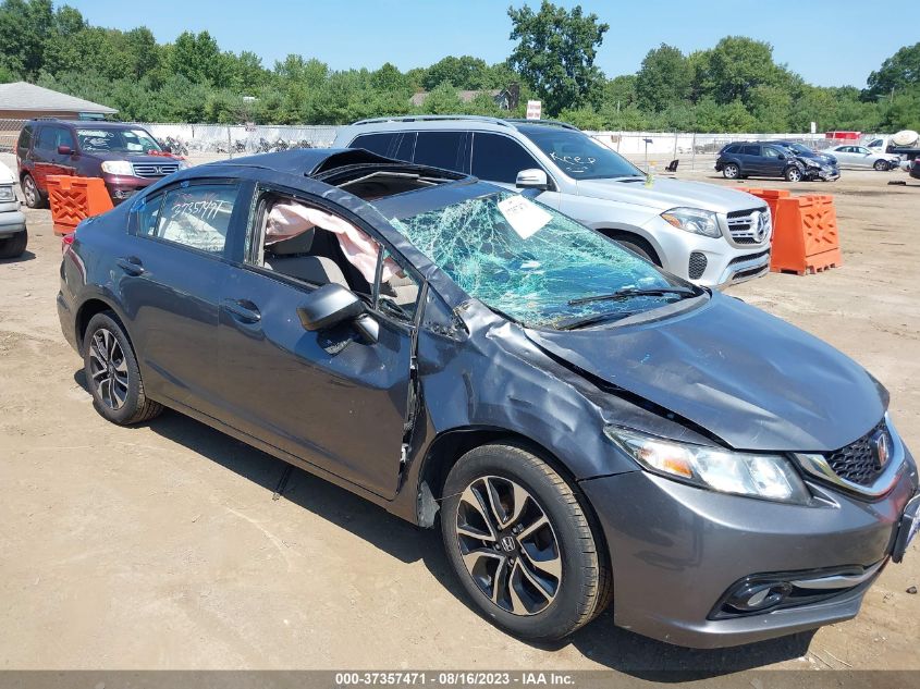 2013 HONDA CIVIC SDN EX-L - 19XFB2F93DE045372