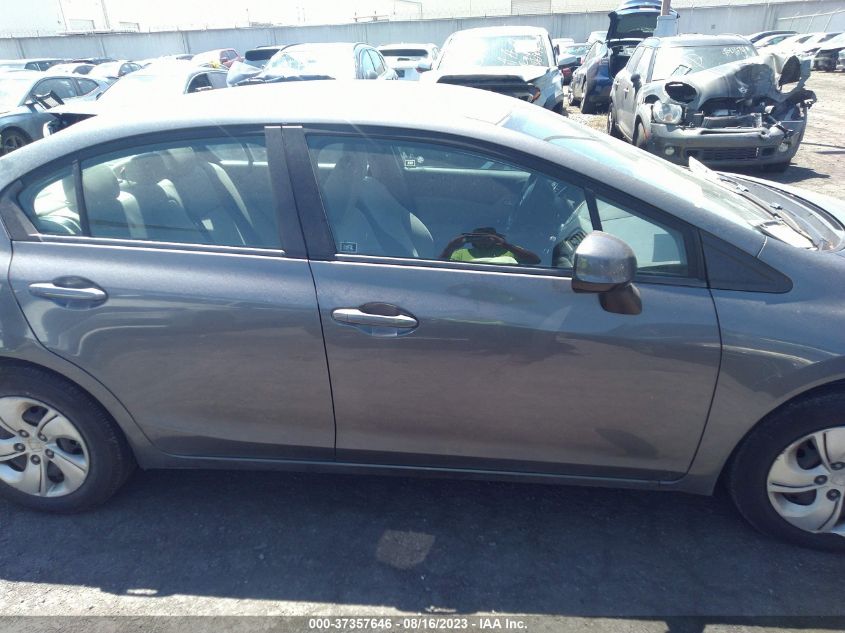 2013 HONDA CIVIC SDN LX - 19XFB2F57DE289345