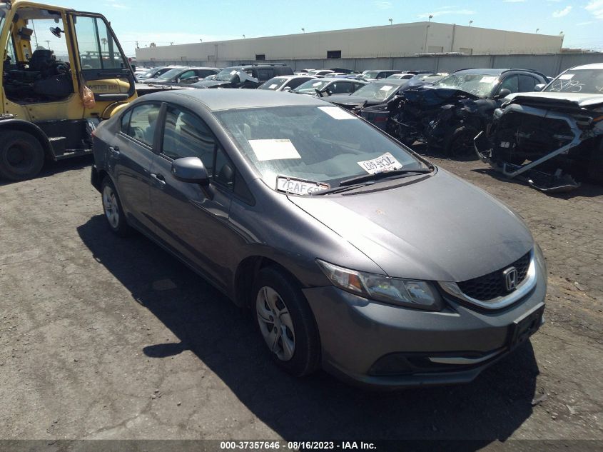 2013 HONDA CIVIC SDN LX - 19XFB2F57DE289345