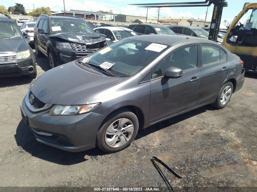 2013 HONDA CIVIC SDN LX - 19XFB2F57DE289345
