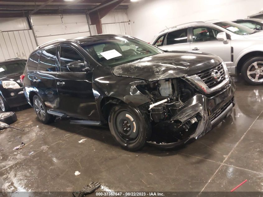 2019 NISSAN PATHFINDER SV - 5N1DR2MM0KC642991