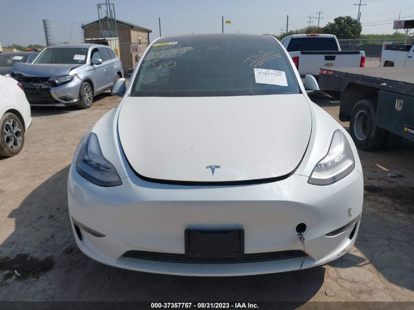 2022 TESLA MODEL Y LONG RANGE - 7SAYGAEE4NF378469